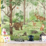 Wall Mural Playful Forest, 375 x 270 cm, FT5P 3053