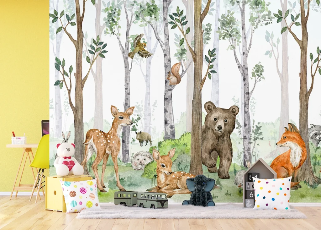 Wall Mural Wild Life, Made to Measure, FT5P 3093