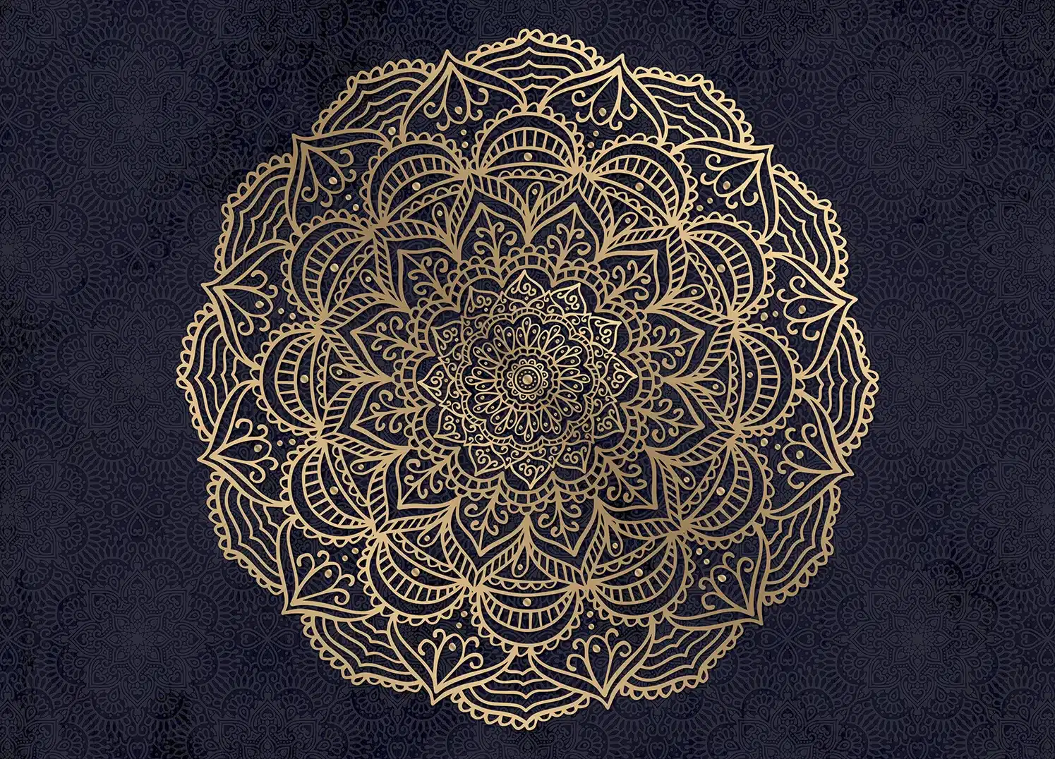 Wall Mural Ornamental Mandala, Made to Measure, FT5P 352099