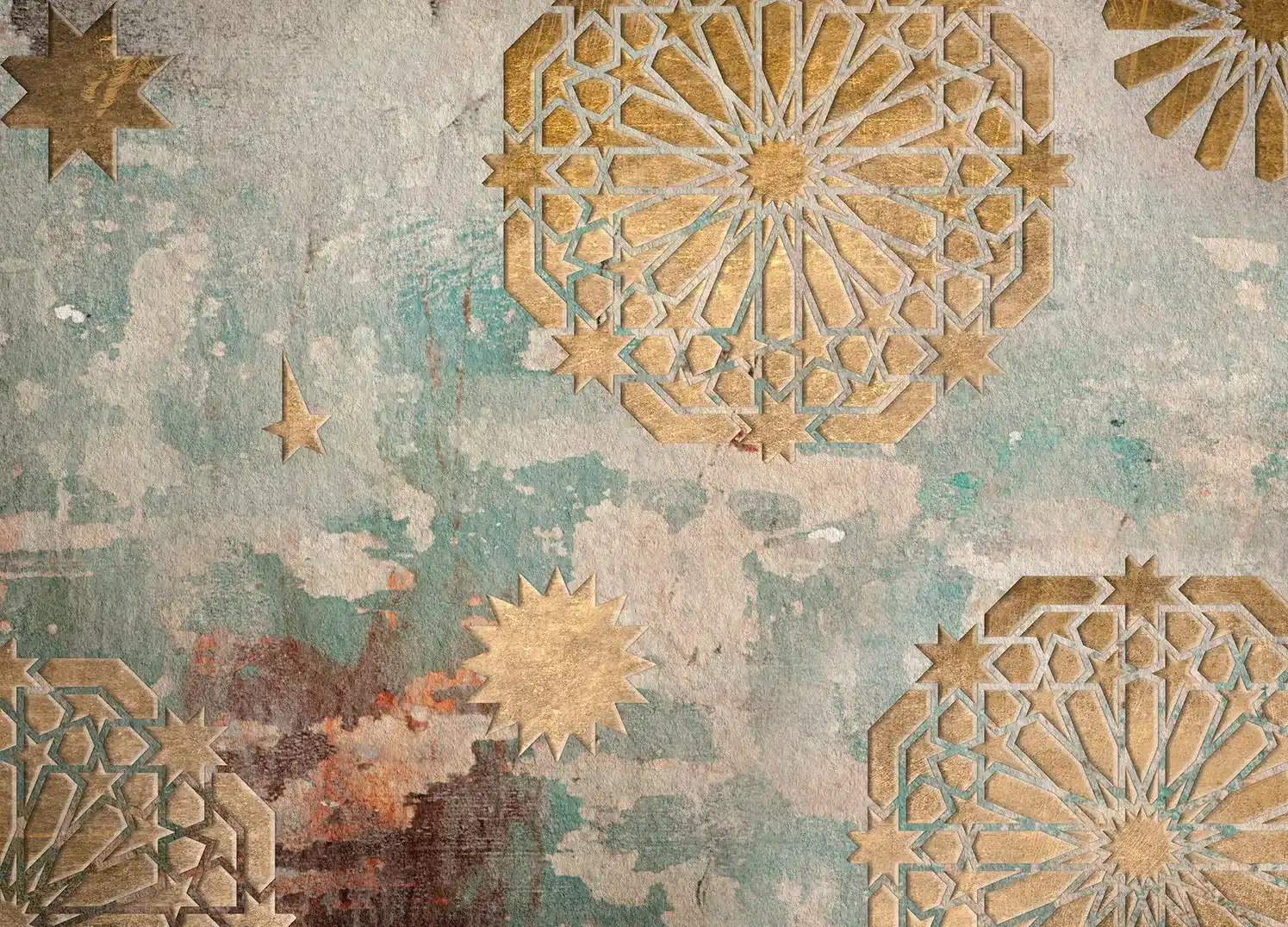 Wall Mural Antique Pattern, Made to Measure, FT5P 352149