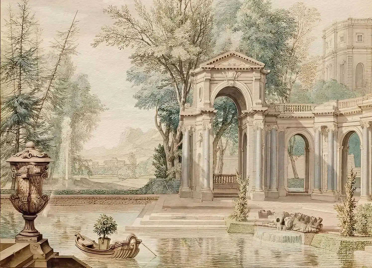 Wall Mural Ancient Rome, Made to Measure, FT5P 352159