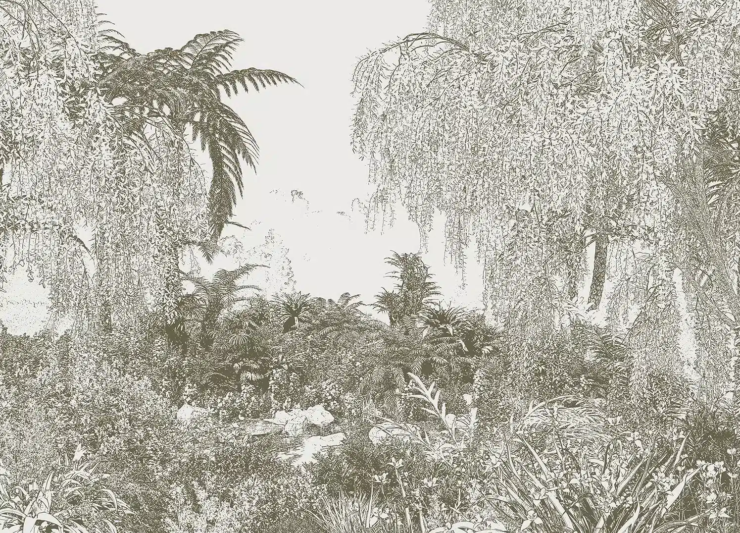Drawn Jungle | Made-to-Measure Wallpaper | Artlook | FT5P 352217