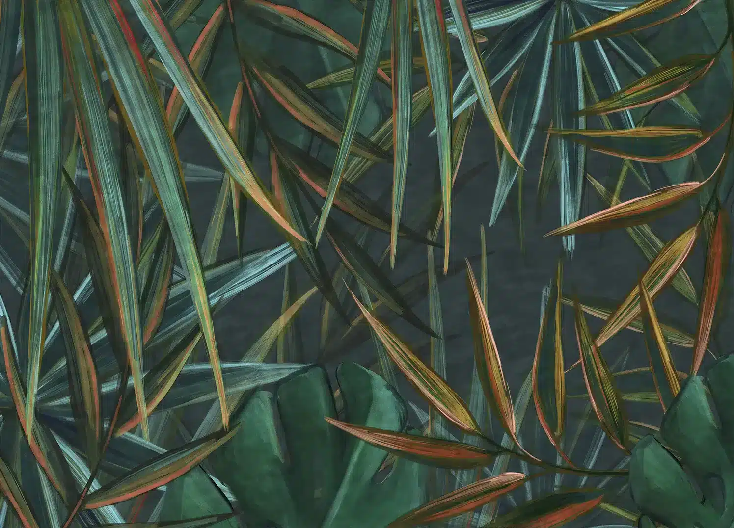 Rich Tropical Leaves | Made-to-Measure Wallpaper | Artlook | FT5P 352221