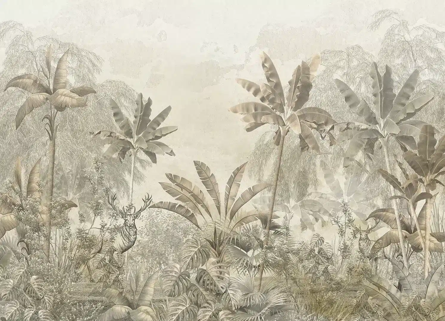 Vintage Jungle | Made-to-Measure Wallpaper | Artlook | FT5P 352229