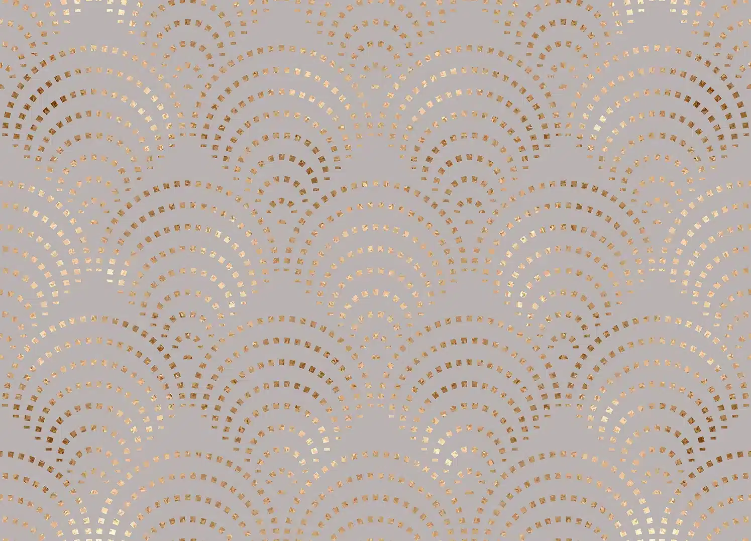 Dark Peacock Mosaic | Made-to-Measure Wallpaper | Artlook | FT5P 352269
