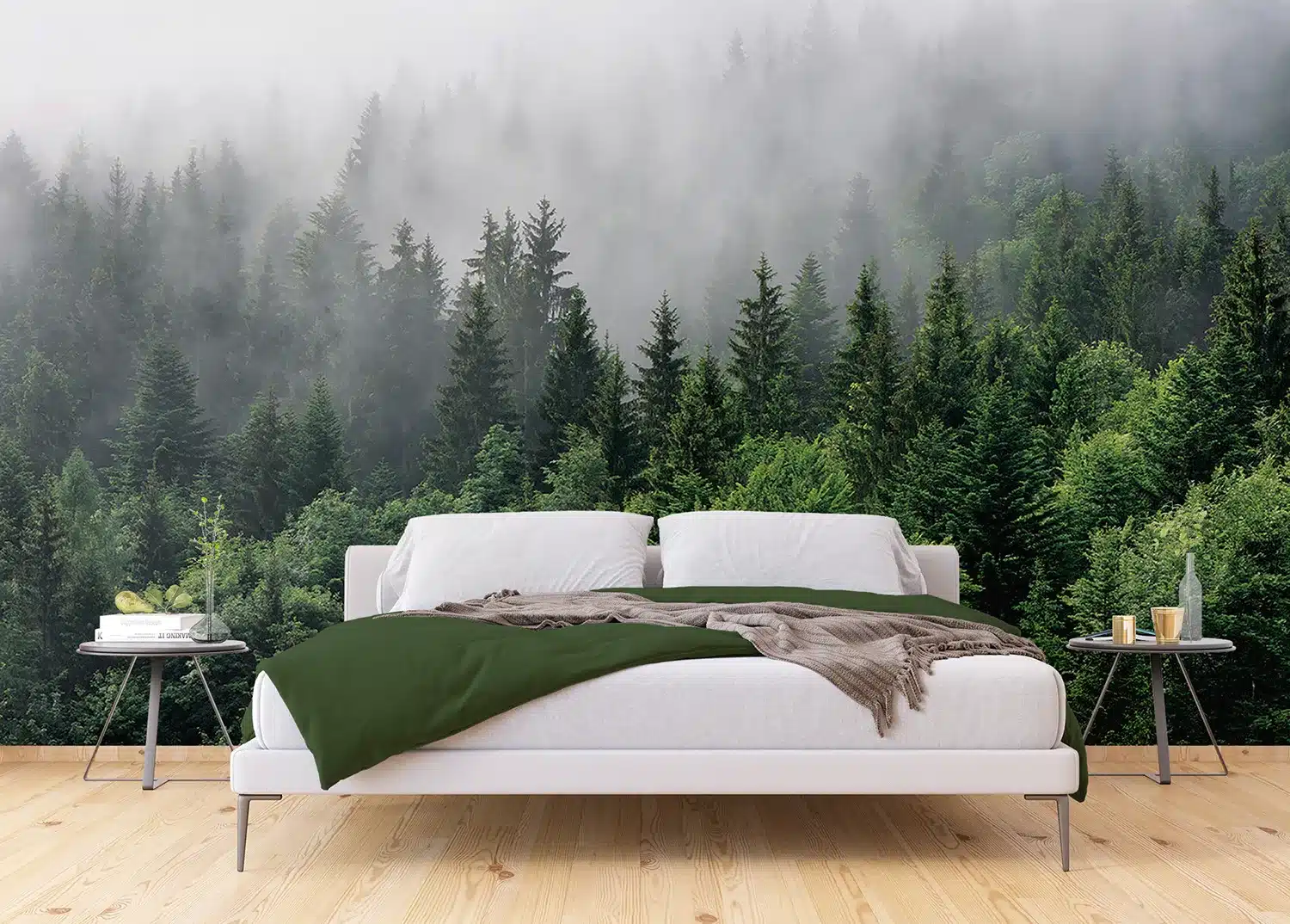 Misty Forest | Made-to-Measure Wallpaper | Artlook | FT5P 3031 3