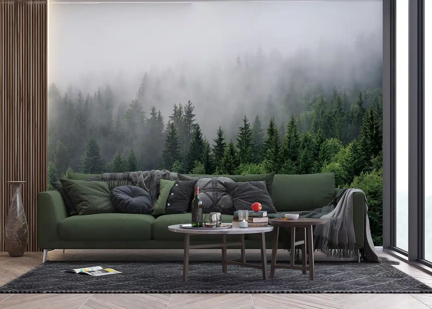Misty Forest | Made-to-Measure Wallpaper | Artlook | FT5P 3031 4