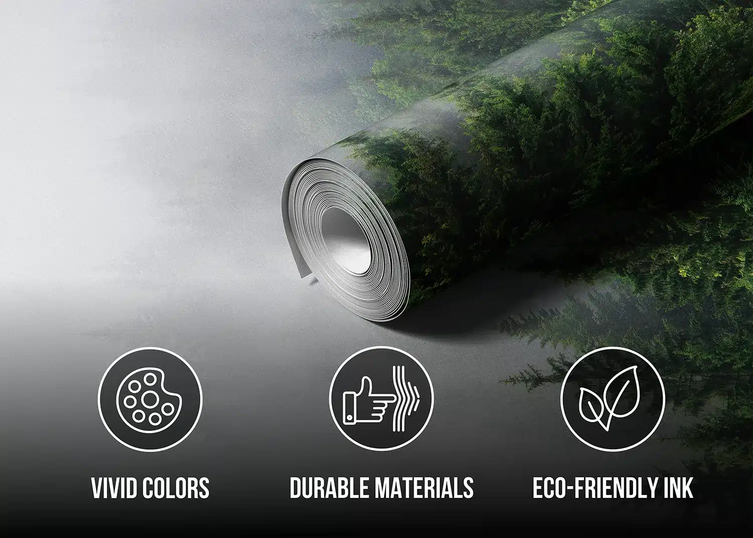 Misty Forest | Made-to-Measure Wallpaper | Artlook | FT5P 3031 5