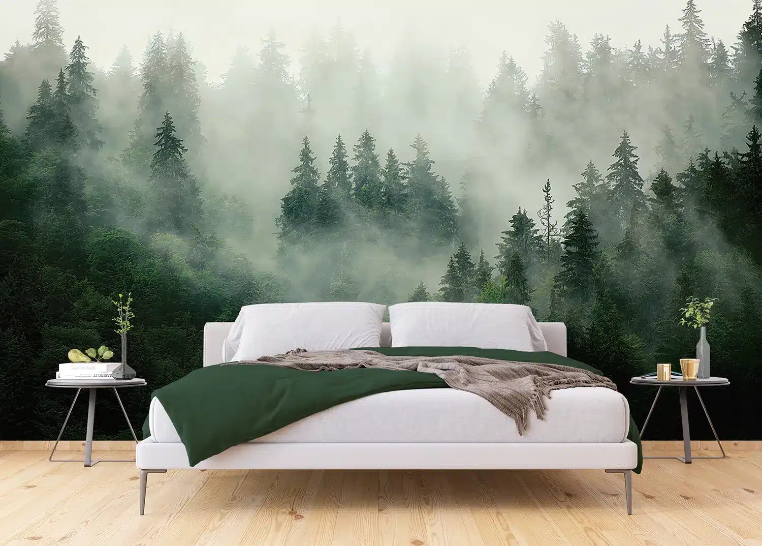 Foggy Forest | Made-to-Measure Wallpaper | Artlook | FT5P 3033 3