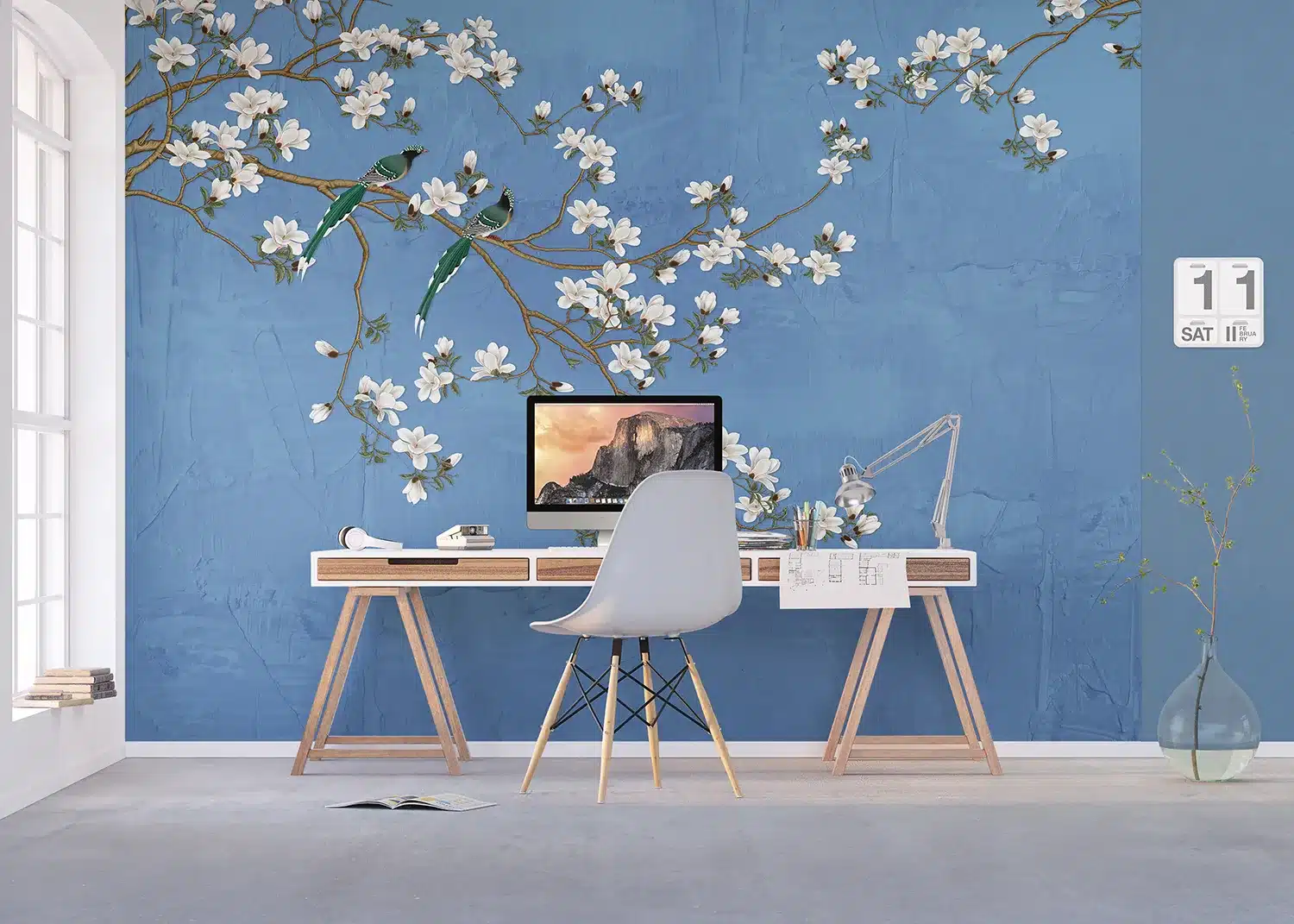 Sakura Branch | Made-to-Measure Wallpaper | Artlook | FT5P 3035