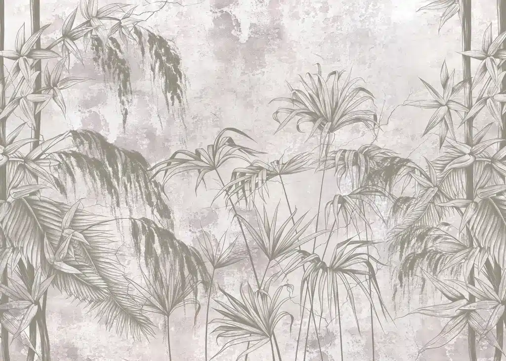 Wall Mural Concrete Tropics, Made to Measure, FT5P 3037