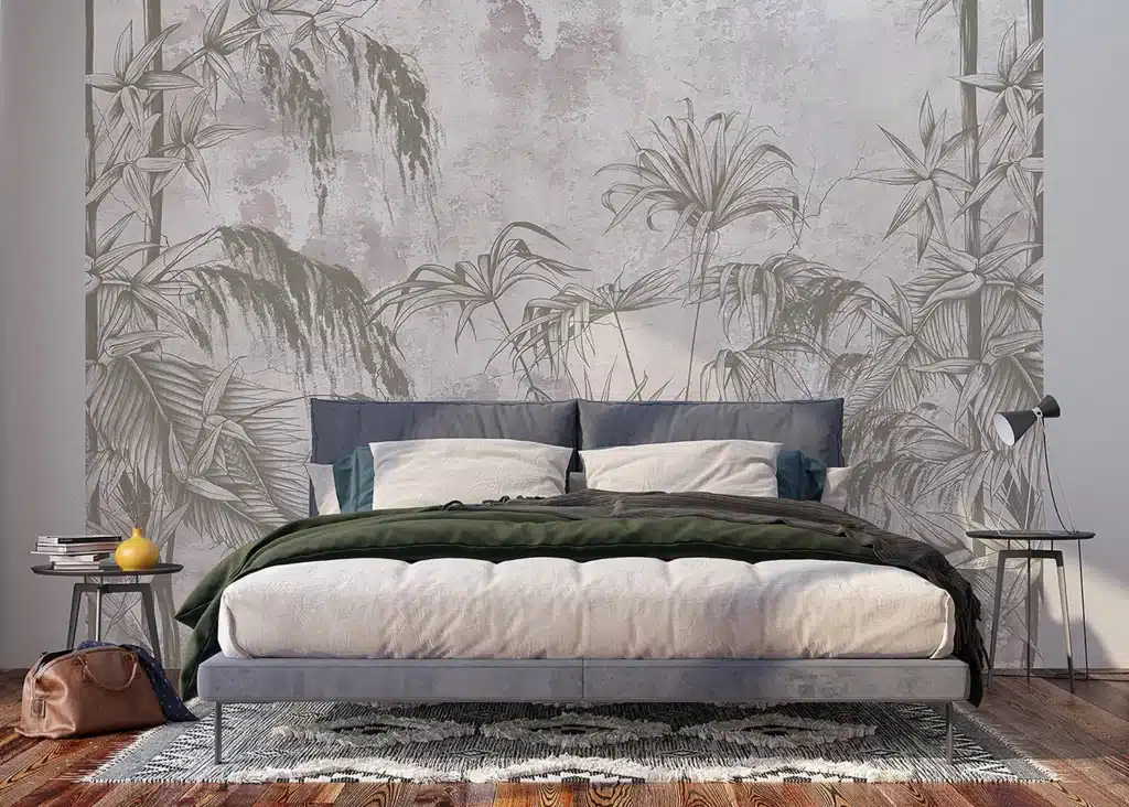 Wall Mural Concrete Tropics, Made to Measure, FT5P 3037 5