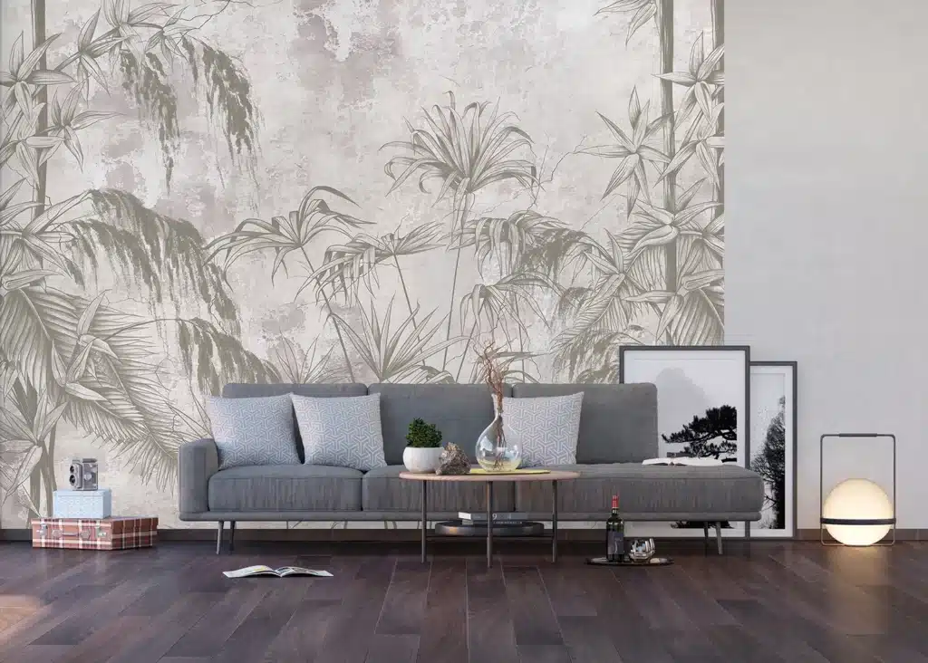 Wall Mural Concrete Tropics, Made to Measure, FT5P 3037 4