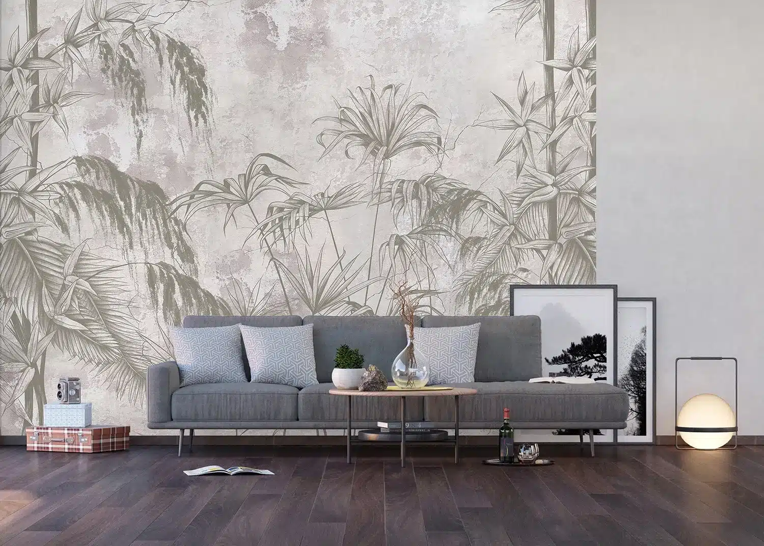 Tropical Grunge | Made-to-Measure Wallpaper | Artlook | FT5P 3037 5