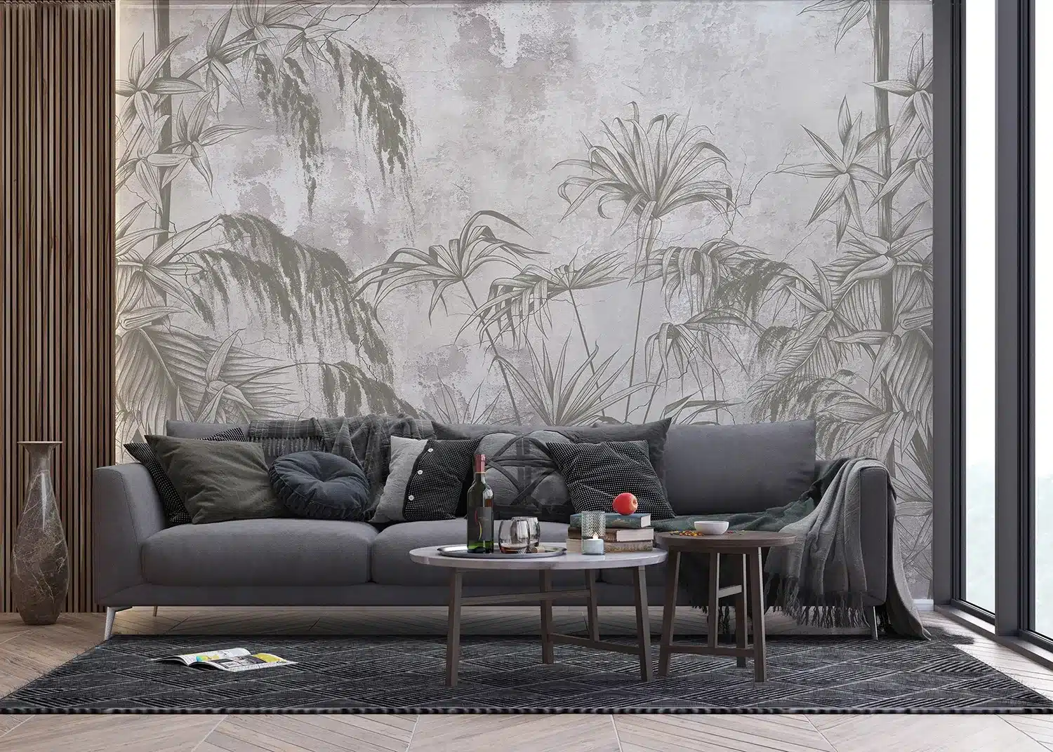 Tropical Grunge | Made-to-Measure Wallpaper | Artlook | FT5P 3037 6