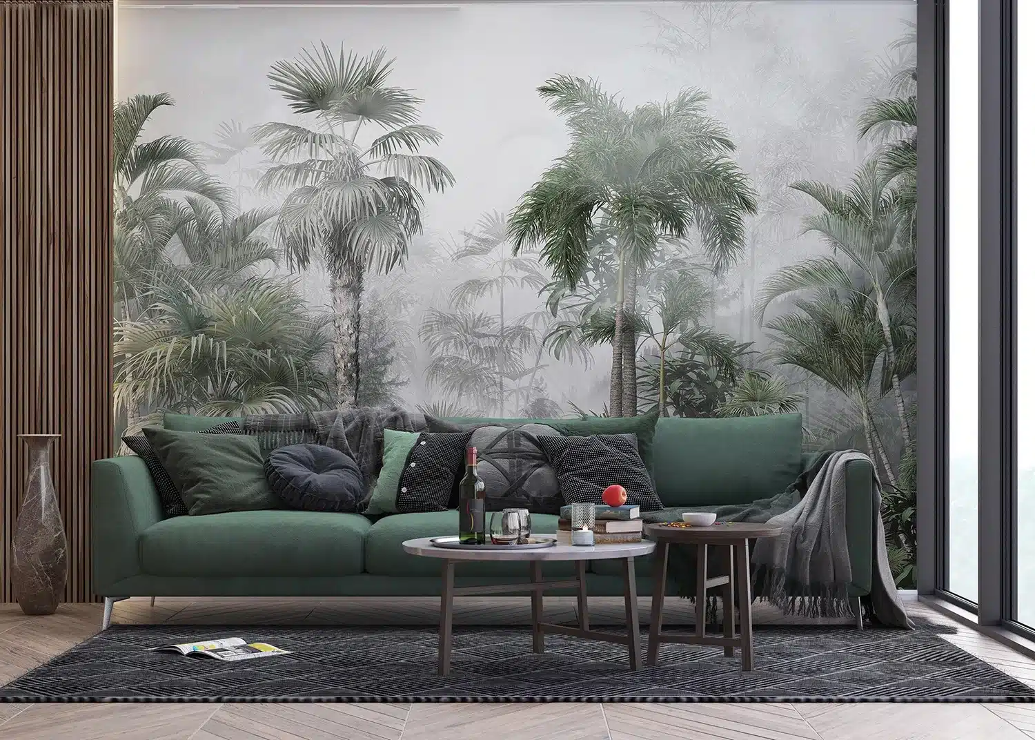 Misty Jungle | Made-to-Measure Wallpaper | Artlook | FT5P 3039 5