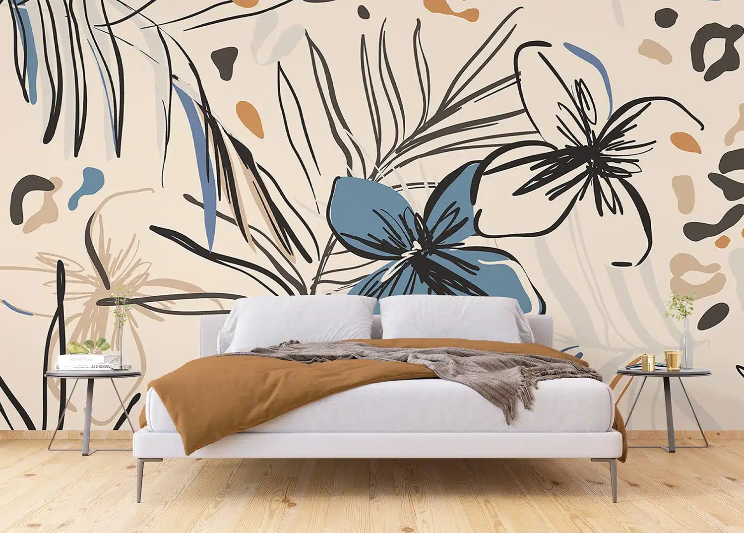 Vector Florals | Made-to-Measure Wallpaper | Artlook | FT5P 3045 3