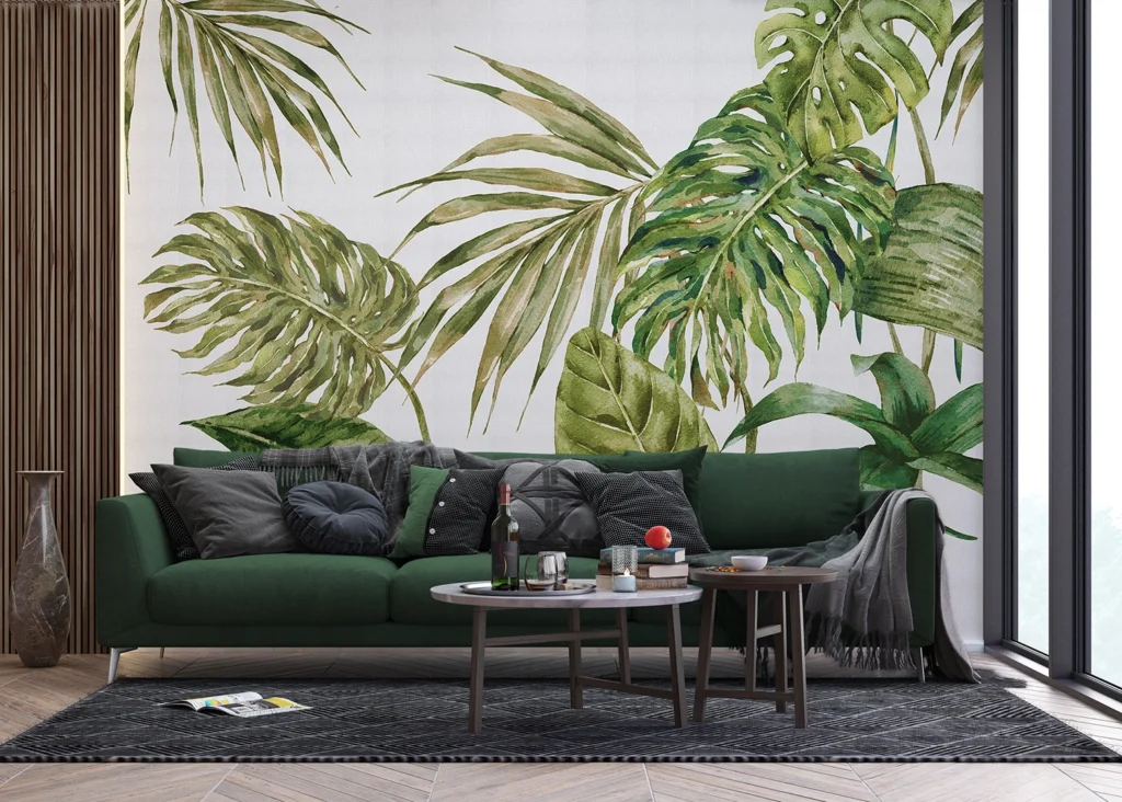 Wall Mural Green Fern, Made to Measure, FT5P 3051 6