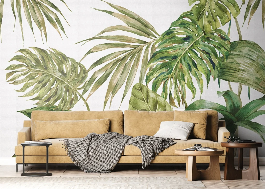 Wall Mural Green Fern, Made to Measure, FT5P 3051 5