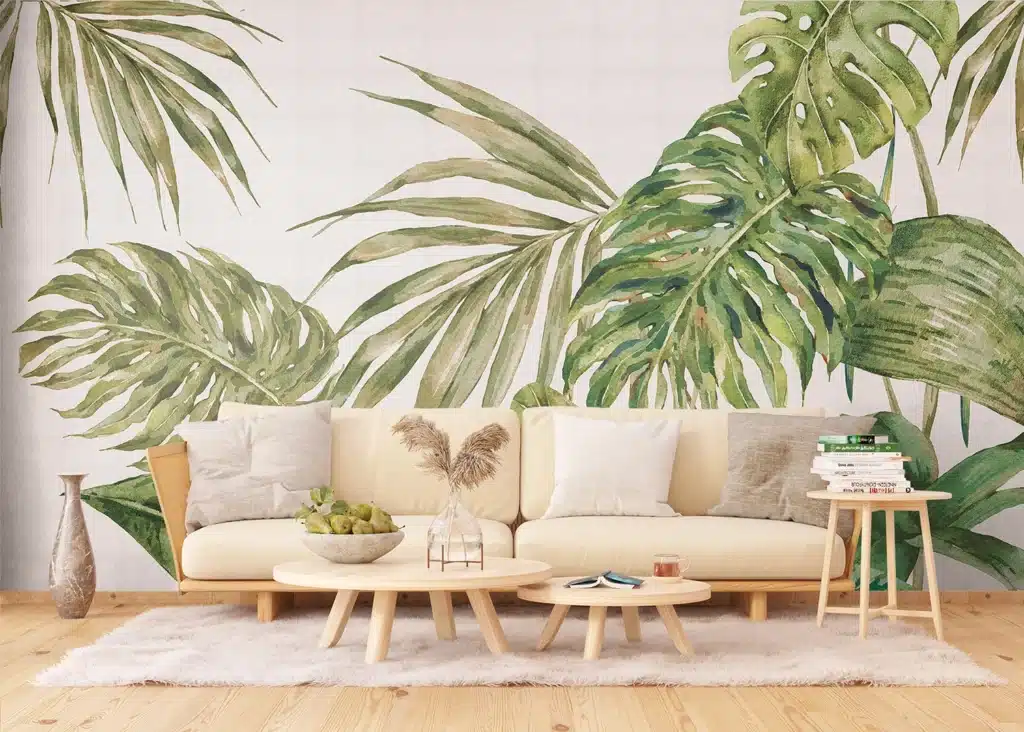 Wall Mural Green Fern, Made to Measure, FT5P 3051 3