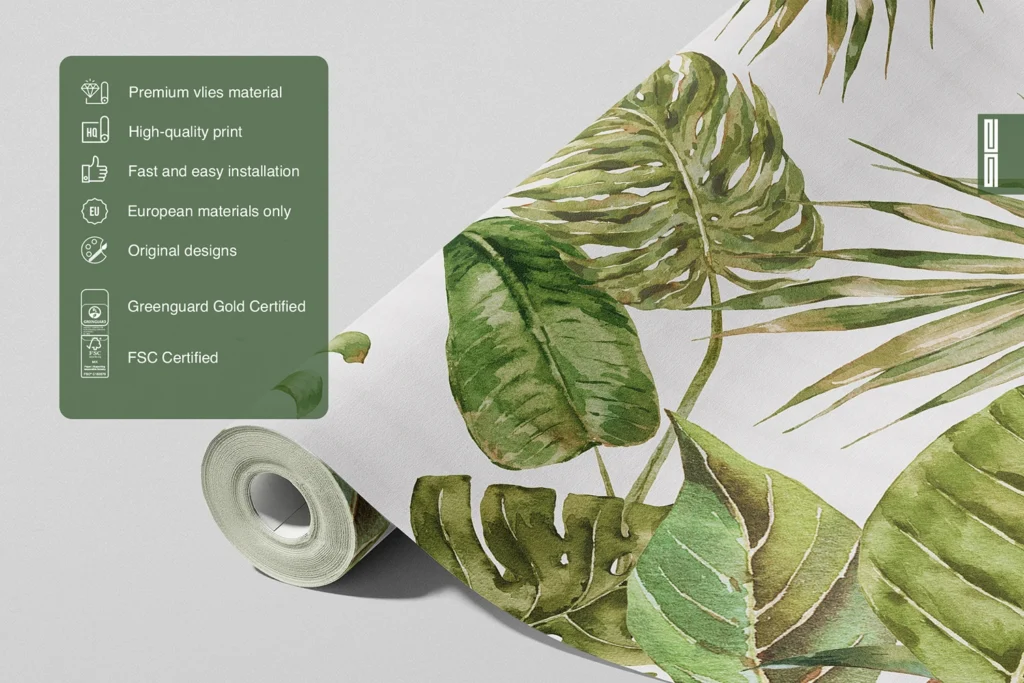 Wall Mural Green Fern, Made to Measure, FT5P 3051 8