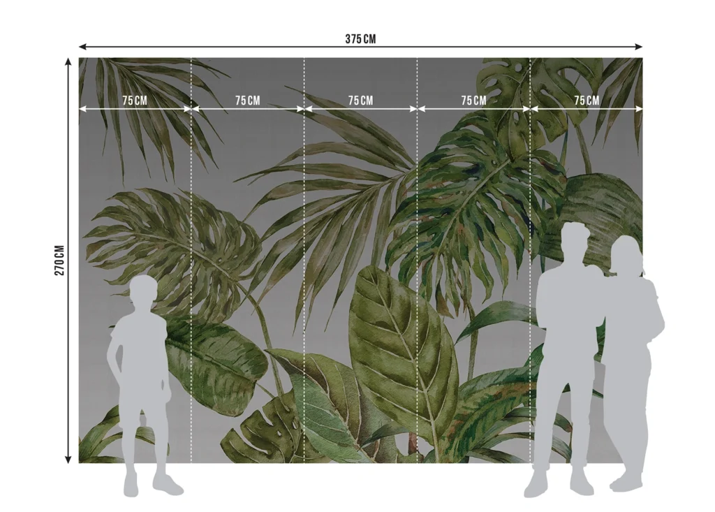 Wall Mural Green Fern, Made to Measure, FT5P 3051 9