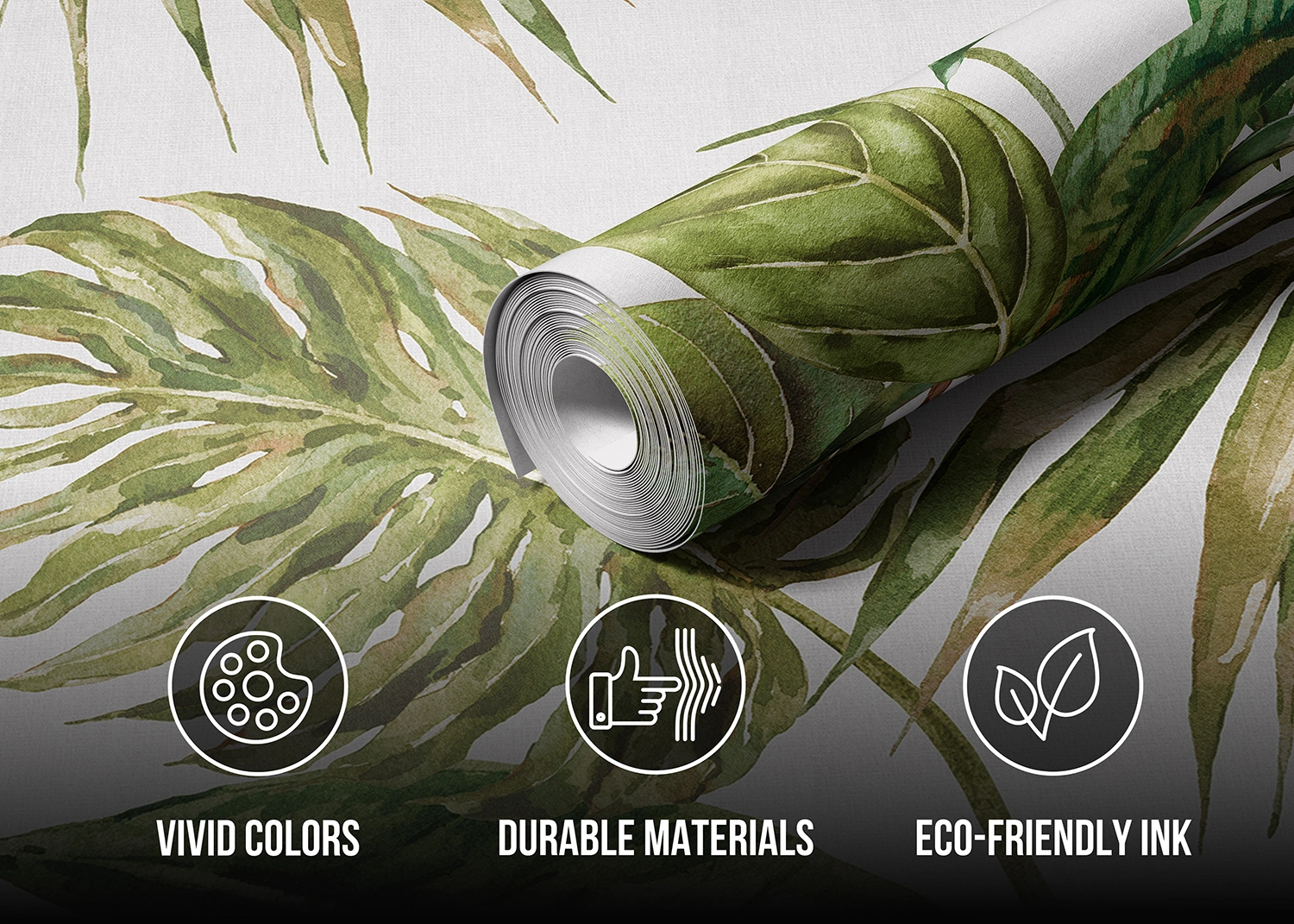 Wall Mural Green Fern, Made to Measure, FT5P 3051 7