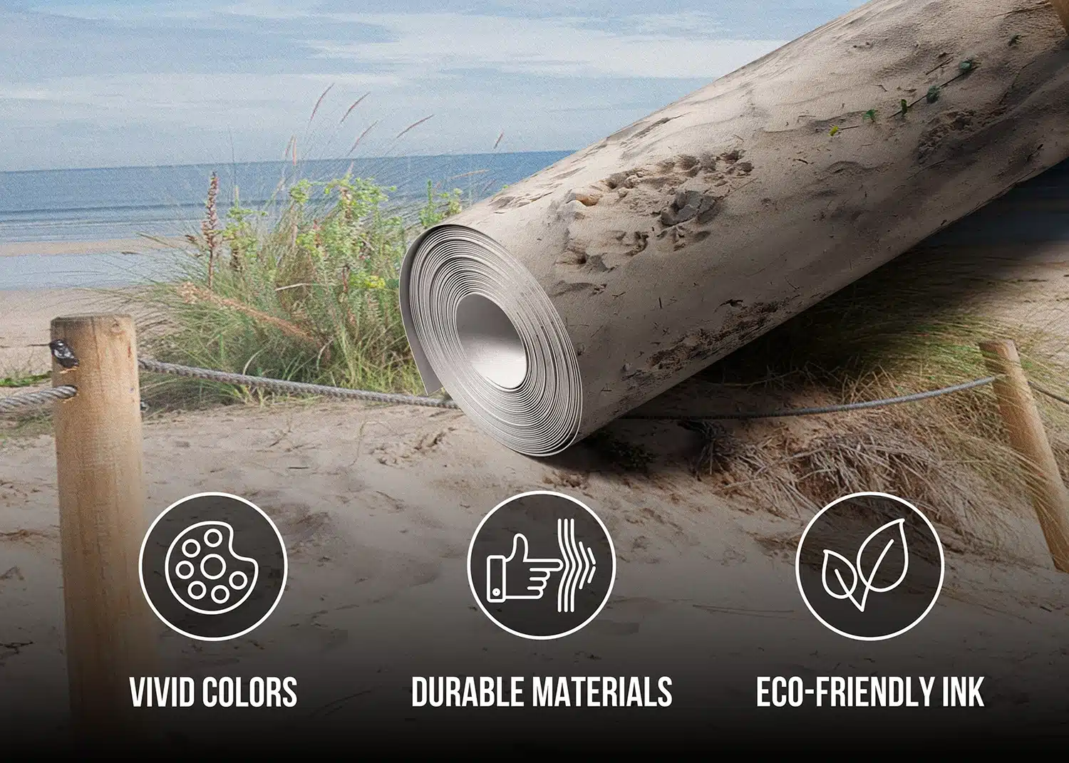 Wall Mural Beach Path, Made to Measure, FT5P 3059 5