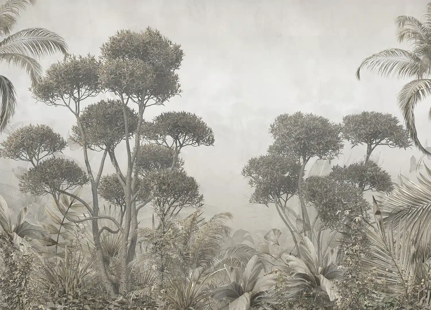 Grey Jungle | Made-to-Measure Wallpaper | Artlook | FT5P 3061
