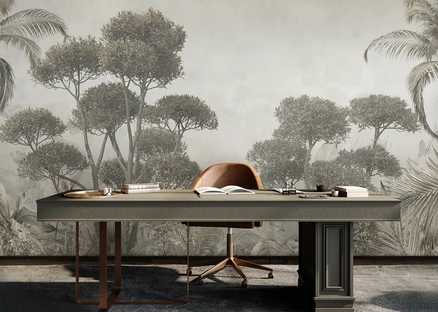 Grey Jungle | Made-to-Measure Wallpaper | Artlook | FT5P 3061 3