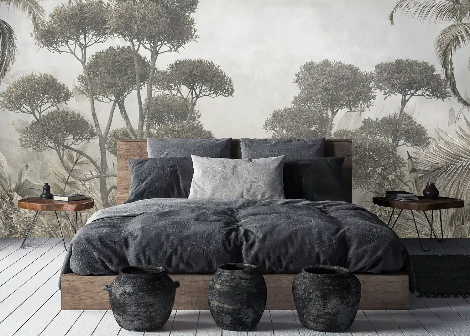 Grey Jungle | Made-to-Measure Wallpaper | Artlook | FT5P 3061 2