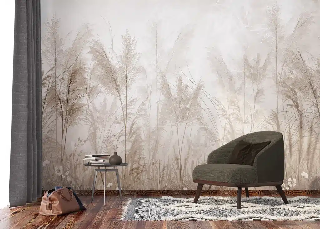 Wall Mural Pampas Garden, Made to Measure, FT5P 3063 6