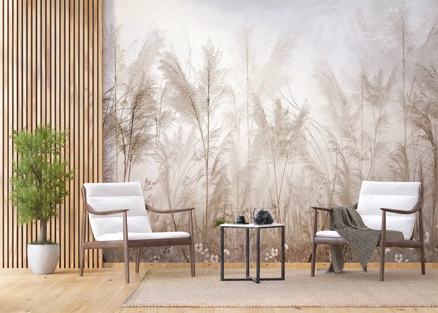 Pampas Garden | Made-to-Measure Wallpaper | Artlook | FT5P 3063 4