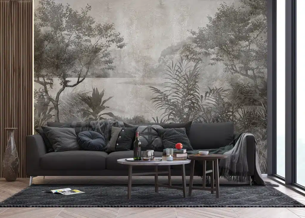 Wall Mural Tropical Lake, Made to Measure, FT5P 3067 2