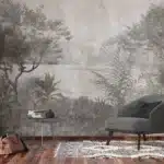 Wall Mural Tropical Lake, 375 x 270 cm, FT5P 3067