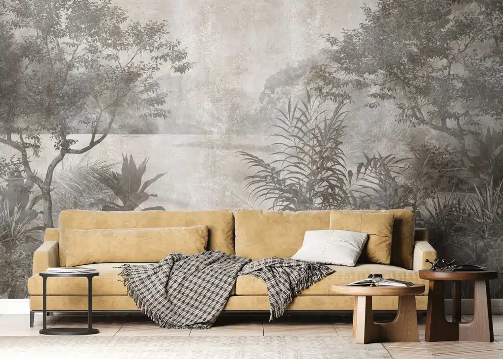 Wall Mural Tropical Lake, Made to Measure, FT5P 3067 5