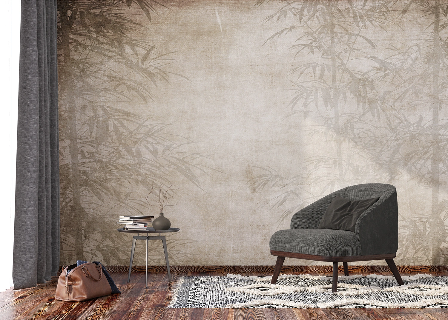 Wall Mural Bamboo Forest, Made to Measure, FT5P 3069 5