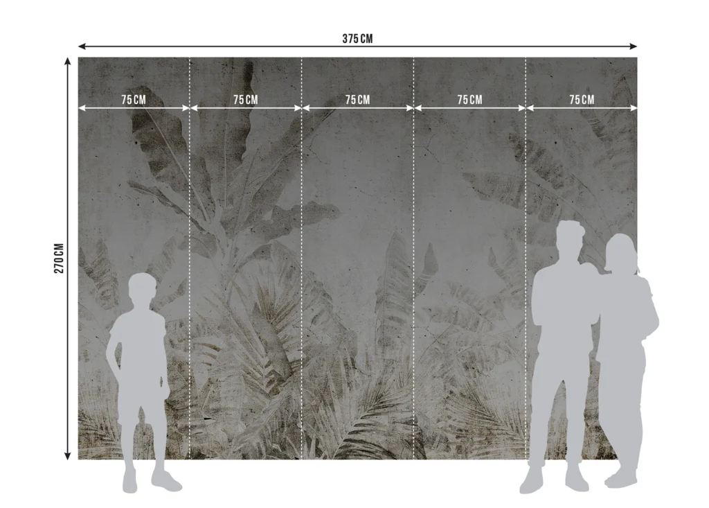 Wall Mural Leaves Prints, Made to Measure, FT5P 3071 10