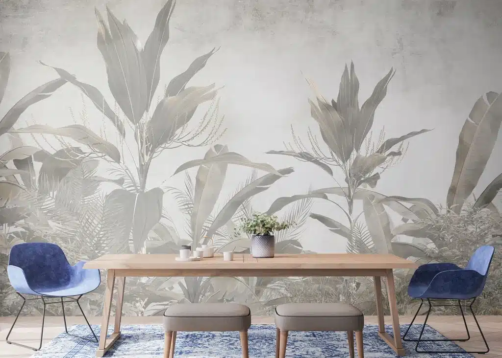 Wall Mural Tropical Leaves, Made to Measure, FT5P 3073 4