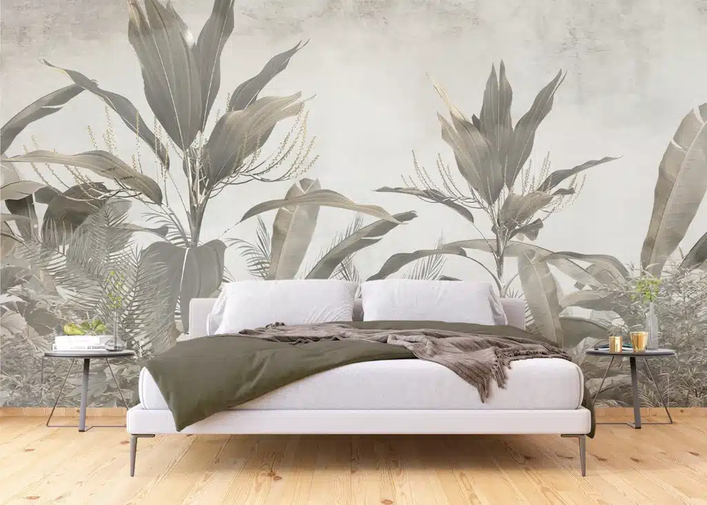 Wall Mural Tropical Leaves, Made to Measure, FT5P 3073 3