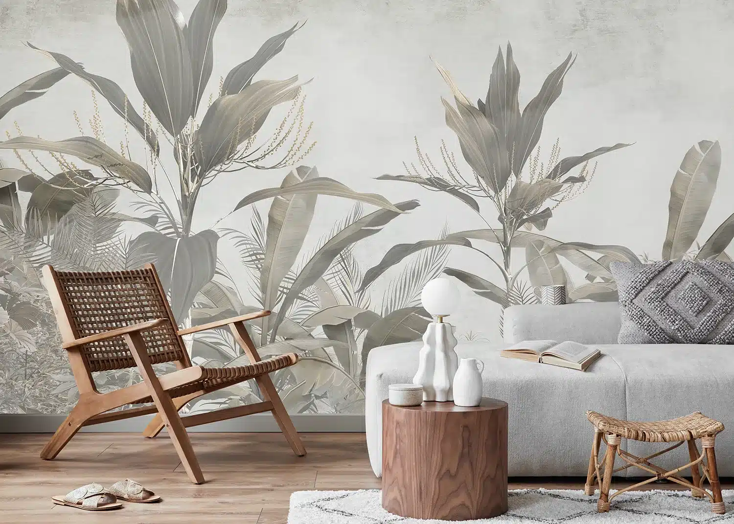 Tropical Leaves | Made-to-Measure Wallpaper | Artlook | FT5P 3073