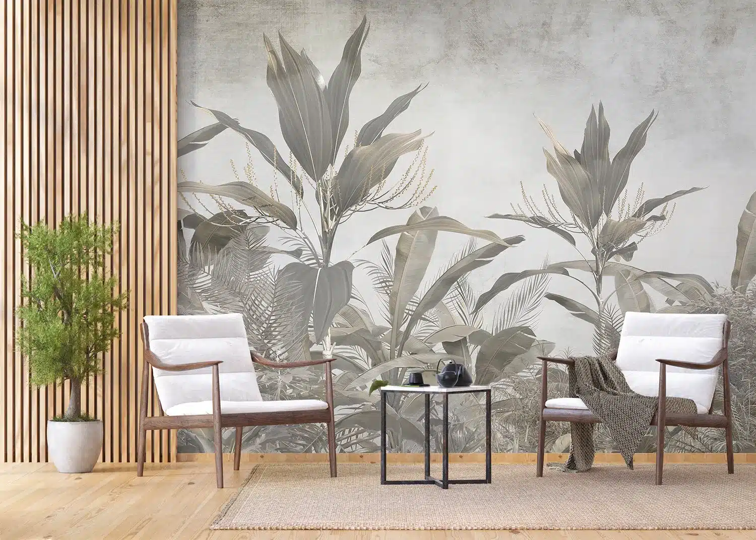 Tropical Leaves | Made-to-Measure Wallpaper | Artlook | FT5P 3073 2