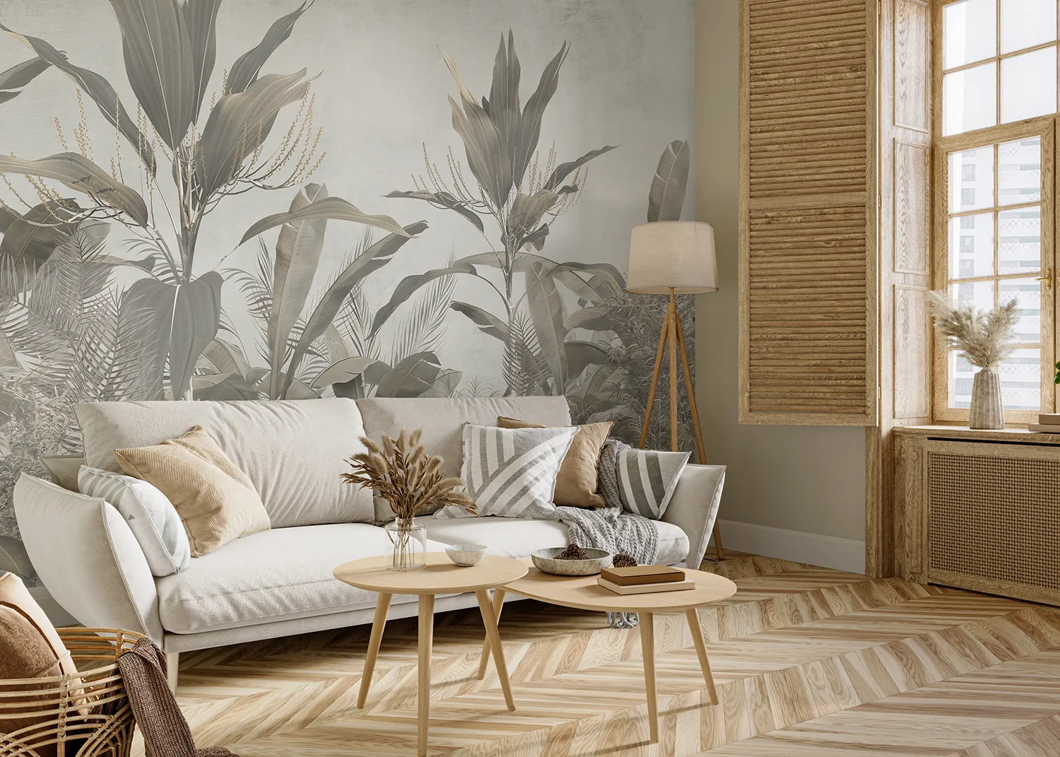 Tropical Leaves | Made-to-Measure Wallpaper | Artlook | FT5P 3073 4