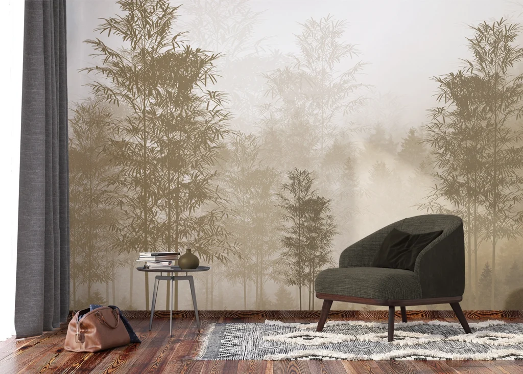 Wall Mural Sepia Forest, Made to Measure, FT5P 3077 5