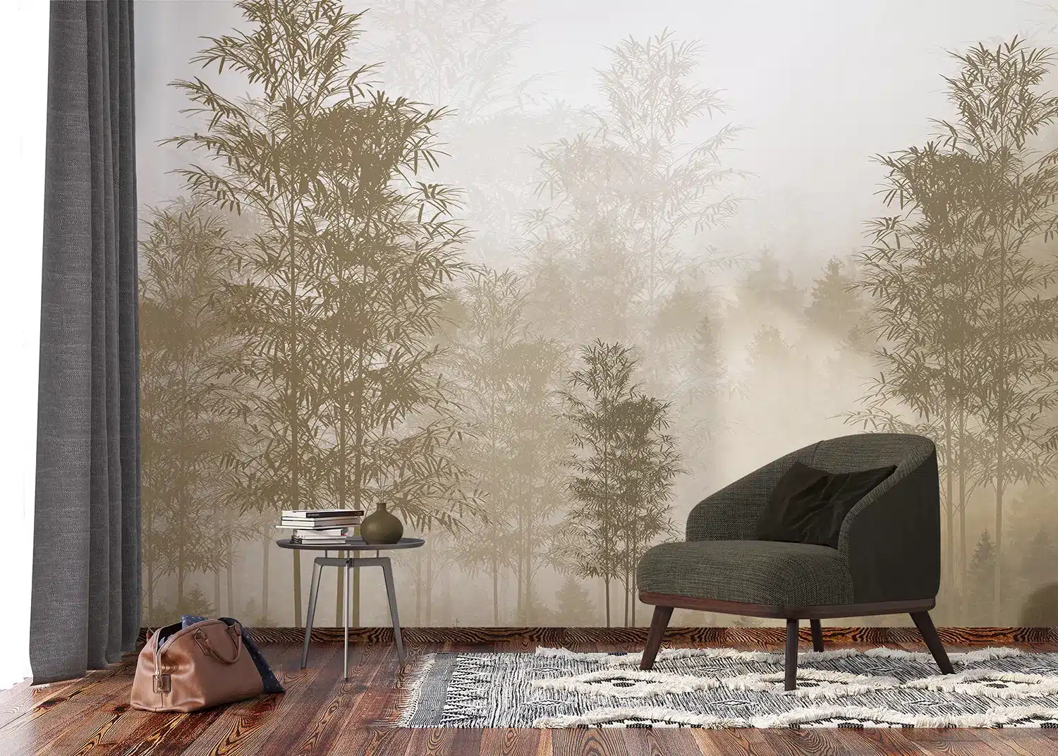 Sepia Forest | Made-to-Measure Wallpaper | Artlook | FT5P 3077 4