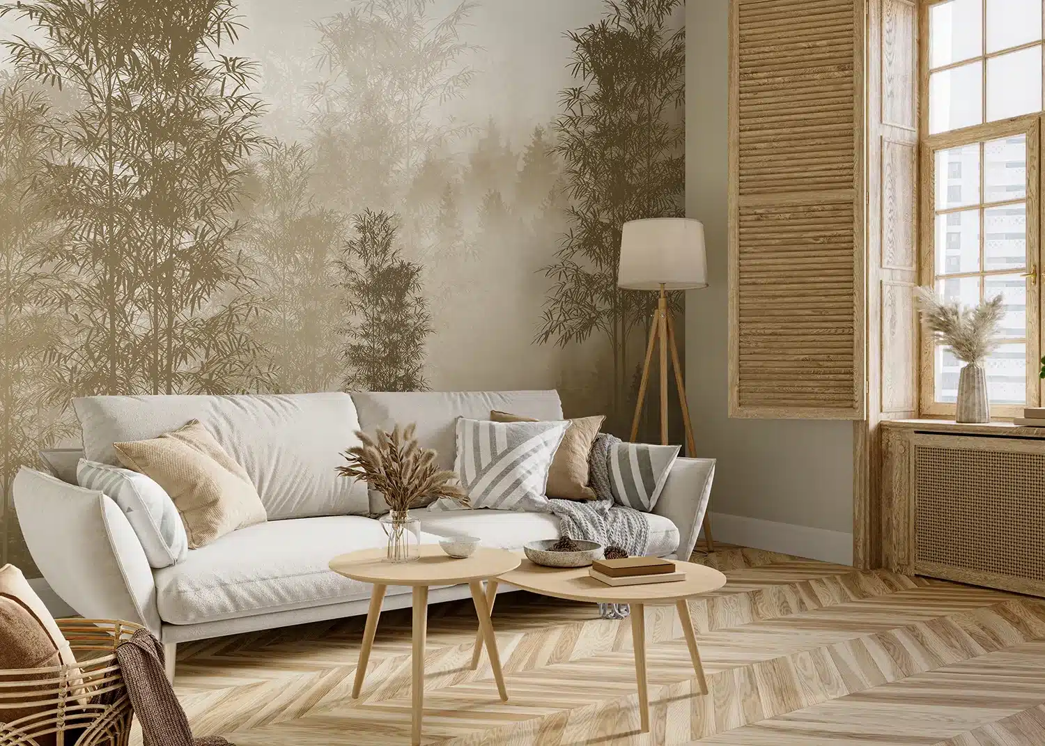 Sepia Forest | Made-to-Measure Wallpaper | Artlook | FT5P 3077 5