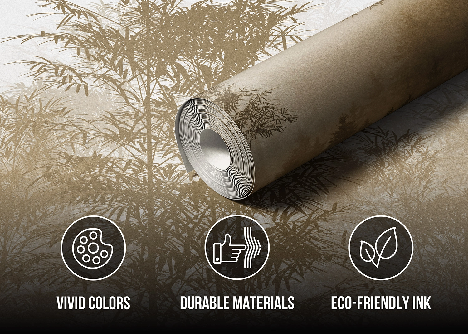 Wall Mural Sepia Forest, Made to Measure, FT5P 3077 8