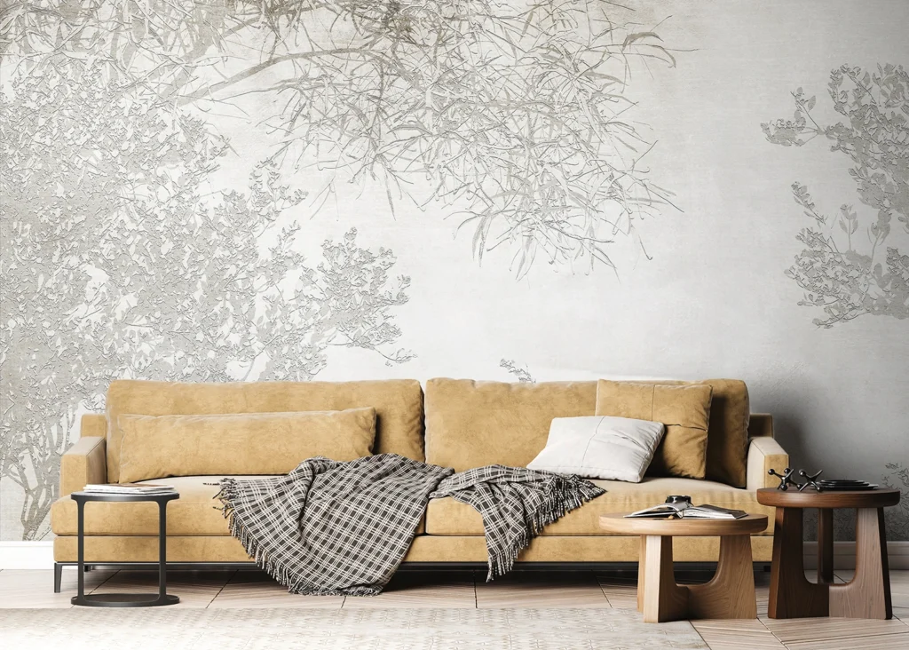 Wall Mural Branch Silhouettes, Made to Measure, FT5P 3079 6