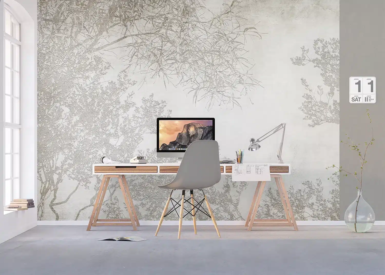 Branch Silhouettes | Made-to-Measure Wallpaper | Artlook | FT5P 3079 3