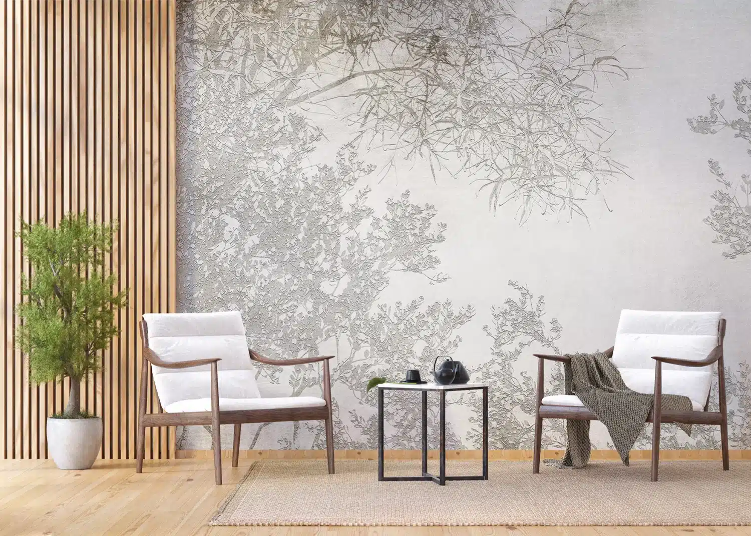 Branch Silhouettes | Made-to-Measure Wallpaper | Artlook | FT5P 3079 4
